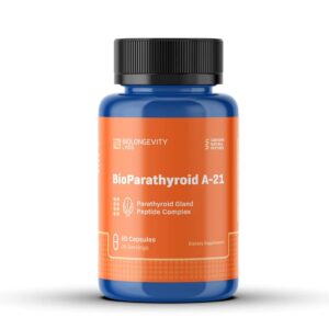 Bonothyrk A-21 Parathyroid Peptide Bioregulator - BioParathyroid - 60 Capsules