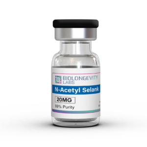 Buy N-Acetyl Selank Amidate (20mg) - 99% Purity USA-Made Peptide