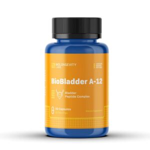 Chitomur - A-12 Bladder Peptide Bioregulator - BioBladder - 60 Capsules