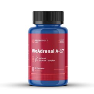 Glandokort A-17 Adrenal Peptide Bioregulator - BioAdrenal - 60 Capsules