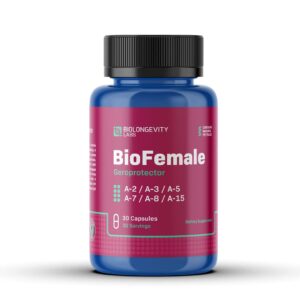 GPL Femme Natural Peptide Geroprotector - BioFemale® - 30 Capsules