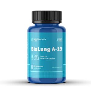Taxorest A-19 Lung Peptide Bioregulator - BioLung - 60 Capsules