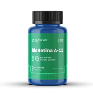 Visoluten A-11 Retina Peptide Bioregulator - BioRetina - Capsules